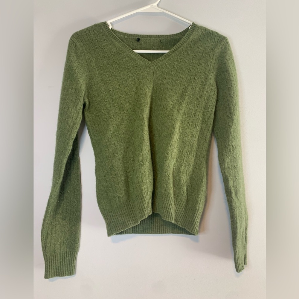 Green Cozy Sweater